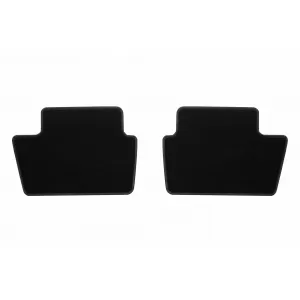 Textile floor mats by Rigum suitable for Peugeot 307 2001-2004, set of 4 pieces, black
