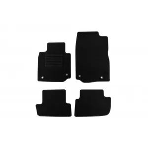Mochete textile de la Rigum potrivite pentru Mazda MX30 după 2020, set de 4 bucăți, negru