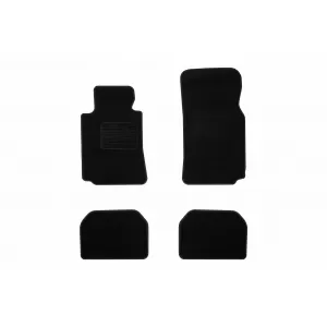 Textile floor mats by Rigum suitable for BMW 5 series E39 1996-2004, set of 4 pieces, black