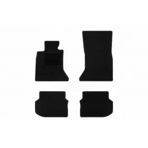 Textile floor mats by Rigum suitable for BMW 5 series F10, F11 2010-2013, set of 4 pieces, black