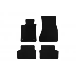 Textile floor mats by Rigum suitable for BMW 5 series G30, G31 after 2017, set of 4 pieces, black
