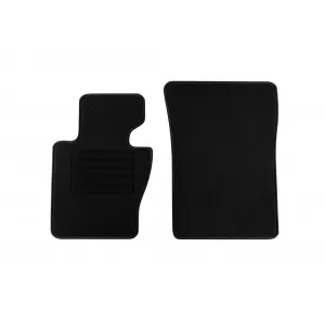 Textile floor mats by Rigum suitable for BMW X3 E83 2003-2011, set of 4 pieces, black