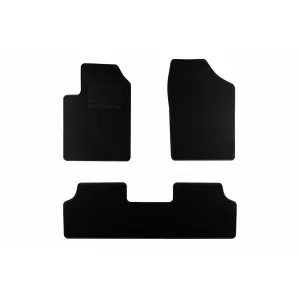 Mochete textile de la Rigum potrivite pentru Citroen Berlingo, Peugeot Partner 1999-2008, set de 3 piese, negru
