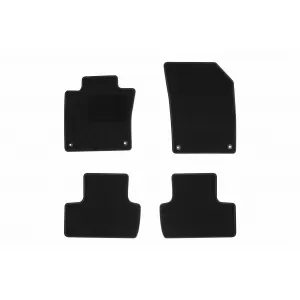 Textile floor mats by Rigum suitable for Volvo XC60 after 2017, set of 4 pieces, black