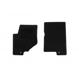 Mochete textile de la Rigum potrivite pentru Ssangyong Rexton, Musso după 2017, set de 4 bucăți, negru-image-6244840