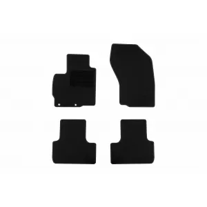 Textile floor mats by Rigum suitable for Citroen C4 Aircross 2012-2017, set of 4 pieces, black