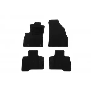 Textile floor mats by Rigum suitable for Citroen Nemo 2008-2015, set of 4 pieces, black-image-6244919