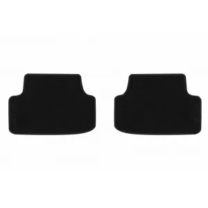 Textile floor mats by Rigum suitable for Seat Leon E-TSI after 2020, set of 4 pieces, black