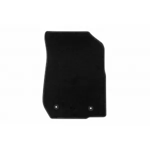 Textile floor mats by Rigum suitable for Dacia Sandero 2008-2013, set of 4 pieces, black