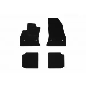 Mochete textile de la Rigum potrivite pentru Fiat 500L după 2012, set de 4 bucăți, negru-image-6245026
