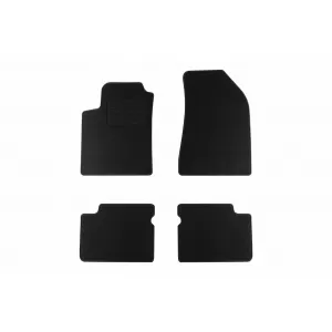 Textile floor mats by Rigum suitable for Fiat Bravo 2007-2014, set of 4 pieces, black
