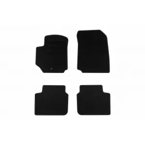 Textile floor mats by Rigum suitable for Fiat Croma 2005-2011, set of 4 pieces, black
