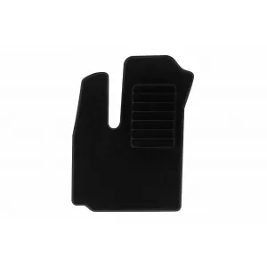 Textile floor mats by Rigum suitable for Fiat Doblo 2001-2010, set of 4 pieces, black