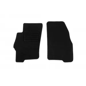 Textile floor mats by Rigum suitable for Fiat Linea 2007-2015, set of 4 pieces, black