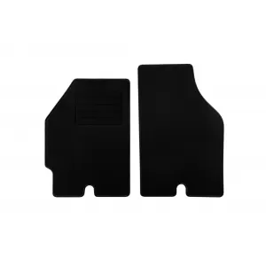 Textile floor mats by Rigum suitable for Fiat Punto 1999-2003, set of 4 pieces, black