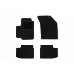 Textile floor mats by Rigum suitable for Fiat Sedici 2005-2014, set of 4 pieces, black