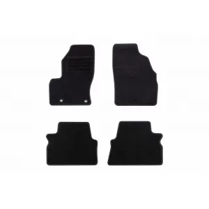 Mochete textile de la Rigum potrivite pentru Ford C-Max 2003-2010, set de 4 bucăți, negru