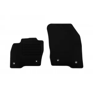 Textile floor mats by Rigum suitable for Ford Edge after 2016, set of 4 pieces, black