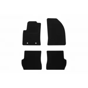 Textile floor mats by Rigum suitable for Ford Fusion 2002-2006, set of 4 pieces, black