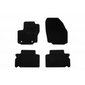Textile floor mats by Rigum suitable for Ford Galaxy 2006-2012, set of 4 pieces, black