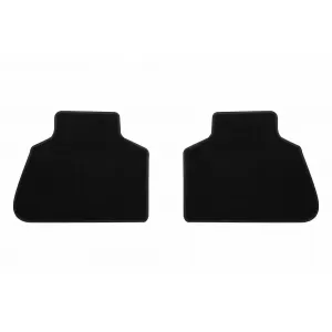 Textile floor mats by Rigum suitable for BMW X7 G07 after 2019, set of 4 pieces, black