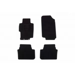 Textile floor mats by Rigum suitable for Honda Accord 2003-2008, set of 4 pieces, black