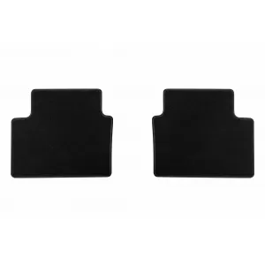 Textile floor mats by Rigum suitable for Honda Civic 2017-2021, set of 4 pieces, black