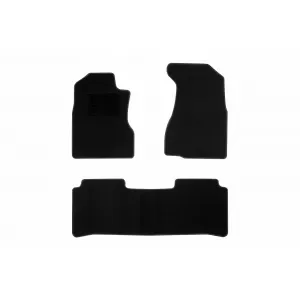 Textile floor mats by Rigum suitable for Honda CR-V 2002-2007, set of 4 pieces, black