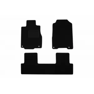 Textile floor mats by Rigum suitable for Honda CR-V 2013-2018, set of 4 pieces, black