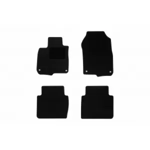 Mochete textile de la Rigum potrivite pentru Honda CR-V, CR-V Hybrid 2018-2022, set de 4 bucăți, negru