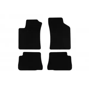 Textile floor mats by Rigum suitable for Hyundai Getz 2002-2011, set of 4 pieces, black
