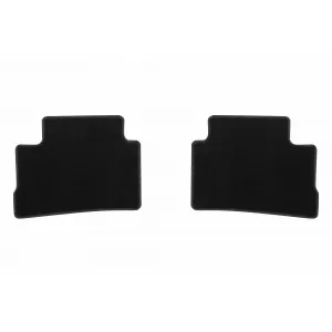 Textile floor mats by Rigum suitable for Hyundai Kona 2017-2023, set of 4 pieces, black