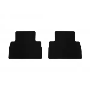 Textile floor mats by Rigum suitable for Hyundai Santa Fe 2018-2021, set of 4 pieces, black