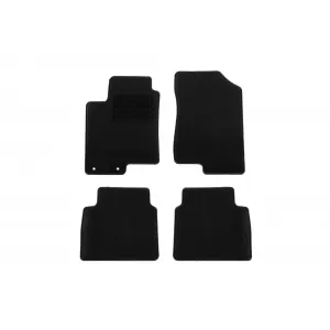 Textile floor mats by Rigum suitable for Hyundai Sonata after 2011, set of 4 pieces, black
