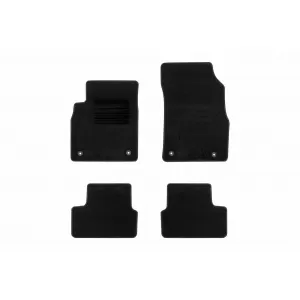Textile floor mats by Rigum suitable for Chevrolet Cruze 2009-2016, set of 4 pieces, black
