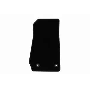 Textile floor mats by Rigum suitable for Jeep Wrangler 2007-2018, set of 4 pieces, black