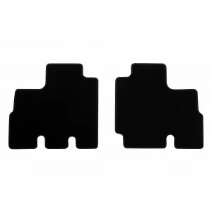 Textile floor mats by Rigum suitable for Jeep Wrangler 2007-2018, set of 4 pieces, black