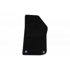 Textile floor mats by Rigum suitable for Jeep Wrangler after 2018, set of 4 pieces, black