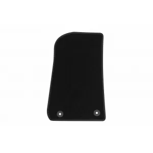 Textile floor mats by Rigum suitable for Jeep Wrangler 4XE PHEV after 2021, set of 4 pieces, black