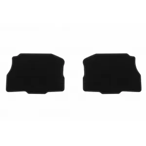 Textile floor mats by Rigum suitable for Jeep Wrangler 4XE PHEV after 2021, set of 4 pieces, black