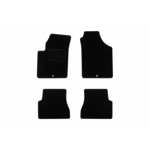 Textile floor mats by Rigum suitable for KIA Picanto 2004-2011, set of 4 pieces, black