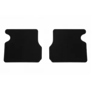 Textile floor mats by Rigum suitable for KIA Rio 2003-2006, set of 4 pieces, black