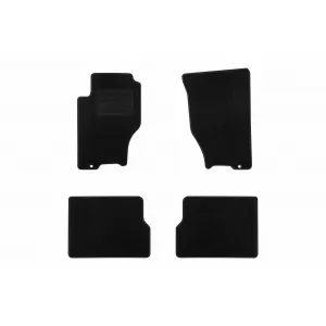 Textile floor mats by Rigum suitable for KIA Sorento 2003-2009, set of 4 pieces, black