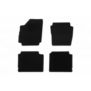 Textile floor mats by Rigum suitable for Lada Niva 1993-1999, set of 4 pieces, black