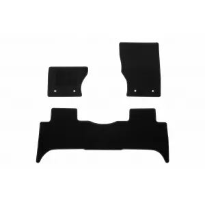 Textile floor mats by Rigum suitable for Land Rover Discovery after 2017, set of 4 pieces, black