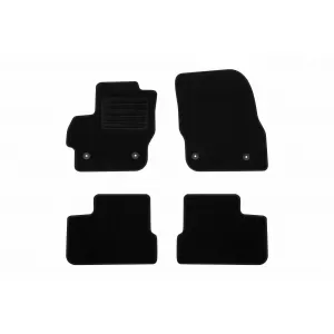 Textile floor mats by Rigum suitable for Mazda 3 2009-2013, set of 4 pieces, black