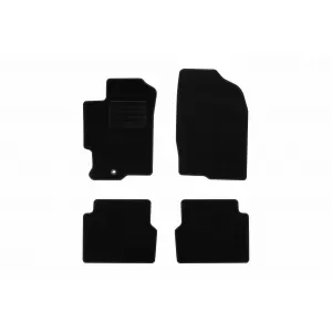 Textile floor mats by Rigum suitable for Mazda 6 2002-2008, set of 4 pieces, black
