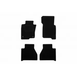 Textile floor mats by Rigum suitable for Mercedes X W470 after 2018, set of 4 pieces, black