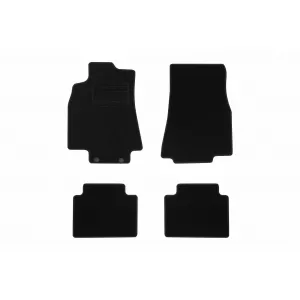 Textile floor mats by Rigum suitable for Mercedes B class T245 2005-2011, set of 4 pieces, black