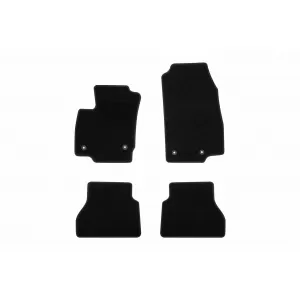 Textile floor mats by Rigum suitable for Ford B-max 2015-2017, set of 4 pieces, black